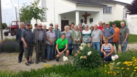 Gruppenfoto Hanfthaler Senioren und Ungerndorf