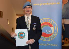 17 Jahre Einsatz für den Frieden! – Ehrenzeichen der Vereinigung der österr. Peacekeeper