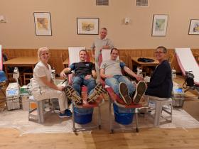 Blutspendeaktion in Ungerndorf