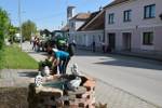 Blumen setzen in Ungerndorf