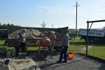 Arbeitseinsatz am Sportplatz