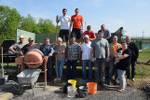 Arbeitseinsatz am Sportplatz