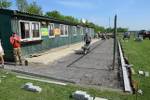 Arbeitseinsatz am Sportplatz