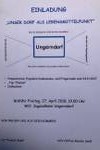 2. Jugend Info Abend - Unser Dorf als Lebensmittelpunkt