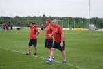 Tschechische Fußball-Nationalmannschaft in Laa/Thaya