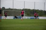 Tschechische Fußball-Nationalmannschaft in Laa/Thaya