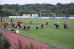 Tschechische Fußball-Nationalmannschaft in Laa/Thaya
