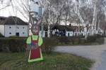 Osterdeko Aufputz samt kleiner Dorfreinigung