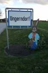 Osterdeko Aufputz samt kleiner Dorfreinigung
