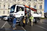 Neuer LKW Ladekran für Bauhof Team
