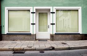 Stadtzentrumsbelebung durch Schaufenster-Läden