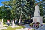 Gedenkfeier am russischen Soldatenfriedhof in Laa an der Thaya