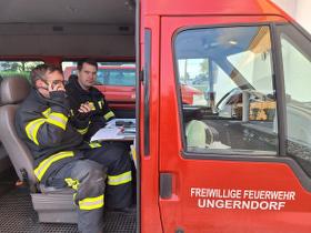 FF Unterabschnittsübung in Ungerndorf