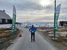 Midnight Icefjord Marathon in Grönland