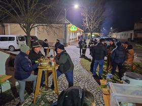 Adventsstimmung am Dorfplatz