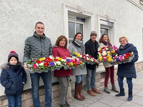 Blumengrüße zum Valentinstag