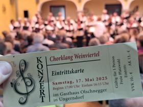Chorklang Weinviertel – Konzert Chorgesang mit frohem Klang