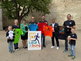 Lauf um die Burg - Spendengeldübergabe - 2.000,- Euro für die Kinderkrebsforschung