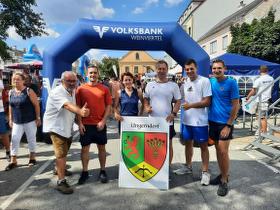 Lauf um die Burg - Spendengeldübergabe - 2.000,- Euro für die Kinderkrebsforschung