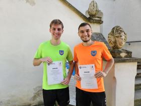 Lauf um die Burg - Spendengeldübergabe - 2.000,- Euro für die Kinderkrebsforschung