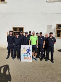 Lauf um die Burg - Spendengeldübergabe - 2.000,- Euro für die Kinderkrebsforschung