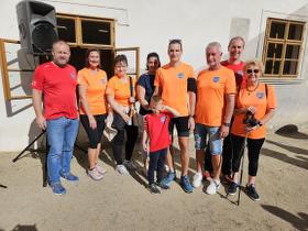 Lauf um die Burg - Spendengeldübergabe - 2.000,- Euro für die Kinderkrebsforschung