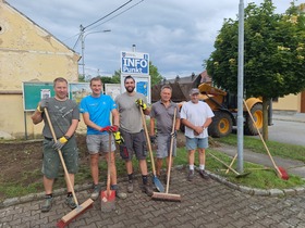 Arbeitseinsatz in Ungerndorf