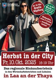 Herbst in der City in Laa an der Thaya!