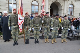 Feierliche Angelobung am Laaer Stadtplatz