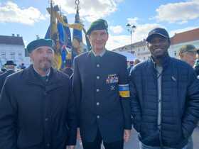 Feierliche Angelobung am Laaer Stadtplatz