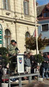 Feierliche Angelobung am Laaer Stadtplatz