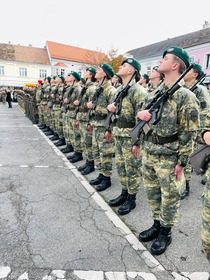 Feierliche Angelobung am Laaer Stadtplatz