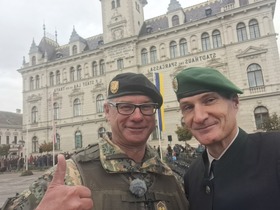 Feierliche Angelobung am Laaer Stadtplatz