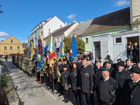 Feierliche Angelobung am Laaer Stadtplatz