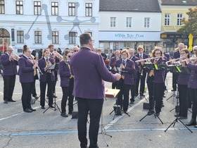 Feierliche Angelobung am Laaer Stadtplatz