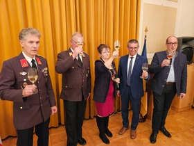 Verleihung der Katastropheneinsatzmedaillen