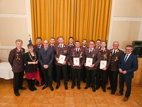 Verleihung der Katastropheneinsatzmedaillen