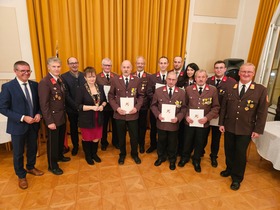 Verleihung der Katastropheneinsatzmedaillen