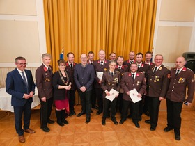 Verleihung der Katastropheneinsatzmedaillen