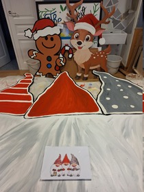 Lebkuchen, Wichtelmännchen & Elche:  Weihnachts-Dekoration für Ungerndorf