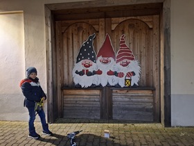 Lebkuchen, Wichtelmännchen & Elche:  Weihnachts-Dekoration für Ungerndorf