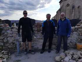 Sanierung Friedhofsmauer Fallbach