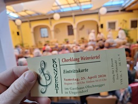 Chorklang Weinviertel Konzert– Musik erfüllt das Leben