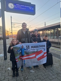 Mein 50. Marathon am Ende Welt