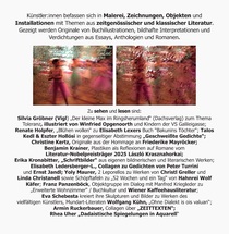 Eröffnung der Ausstellung LESE-ZEICHEN im Kunsthaus Laa