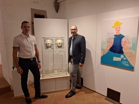 Eröffnung der Ausstellung LESE-ZEICHEN im Kunsthaus Laa