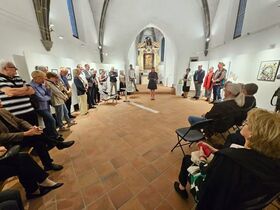 Eröffnung der Ausstellung LESE-ZEICHEN im Kunsthaus Laa