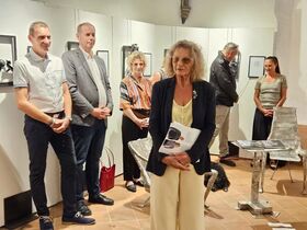Eröffnung der Ausstellung LESE-ZEICHEN im Kunsthaus Laa