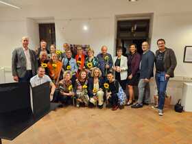Eröffnung der Ausstellung LESE-ZEICHEN im Kunsthaus Laa